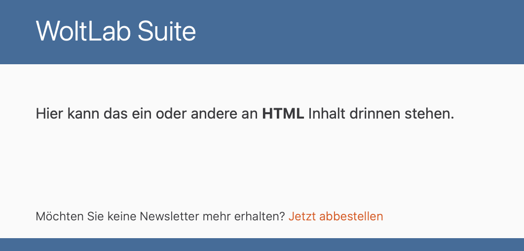 E-Mail an alle Benutzer