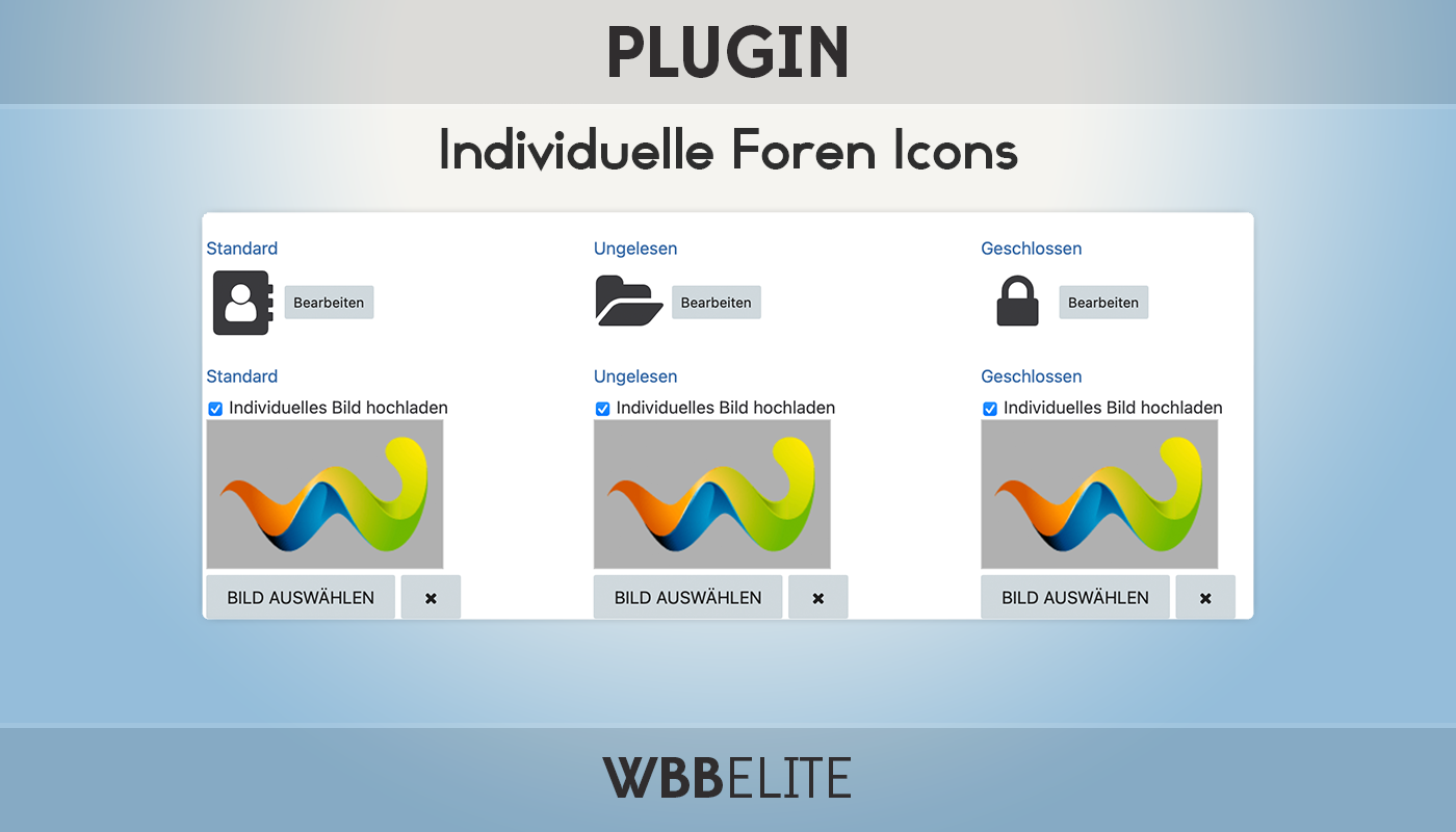 Individuelle Foren Icons